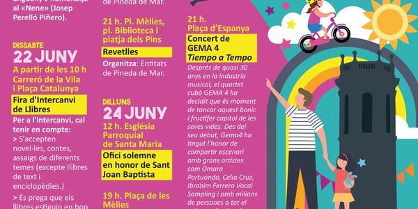 Activitats per a la celebració de la Festa Major Petita de Sant Joan 2024