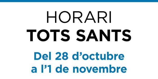 Ampliació de l'horari del Cementiri Municipal per Tots Sants