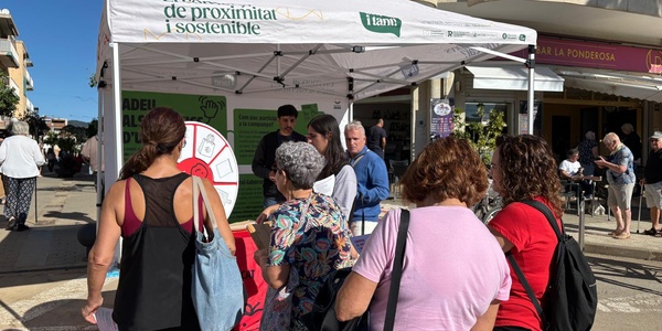 El Mercat de Pineda Centre participa en una campanya per fomentar la sostenibilitat i reduir els residus