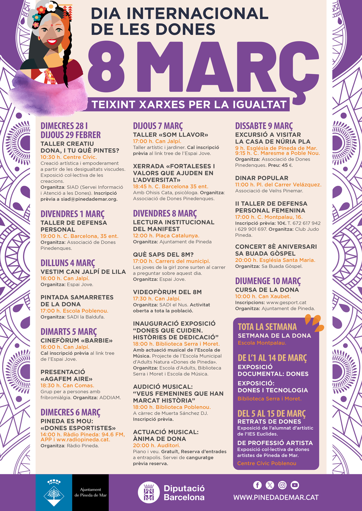 Cartell d'activitats