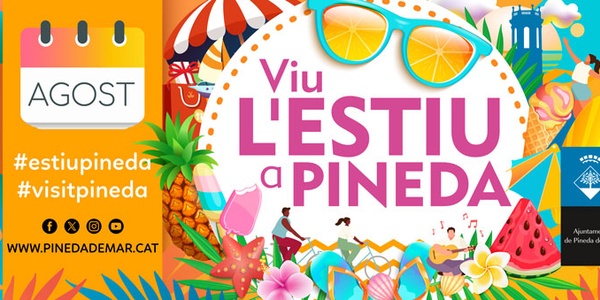 L’agenda «Viu l’estiu a Pineda!» recull les activitats d'agost al municipi