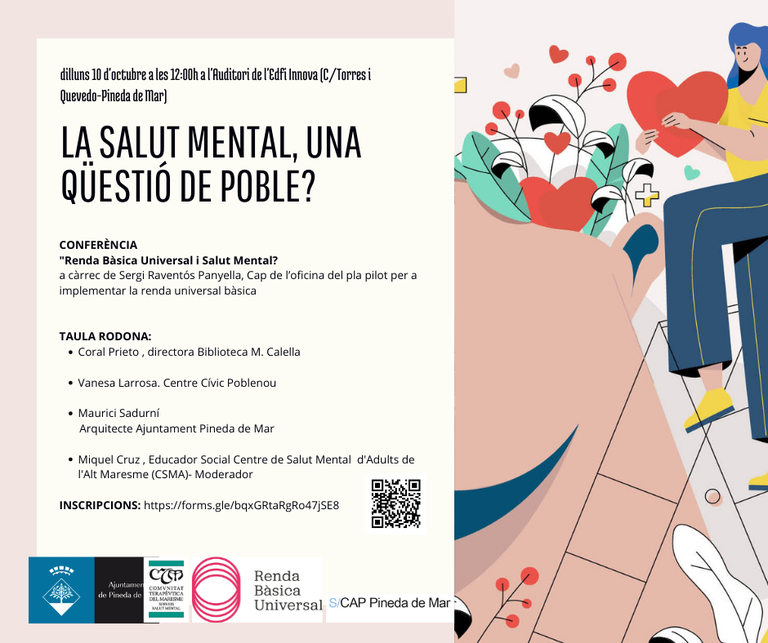 Taula Rodona: Com podem millorar la Salut Mental des del món local?
