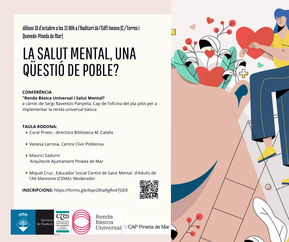 Taula Rodona: Com podem millorar la Salut Mental des del món local?