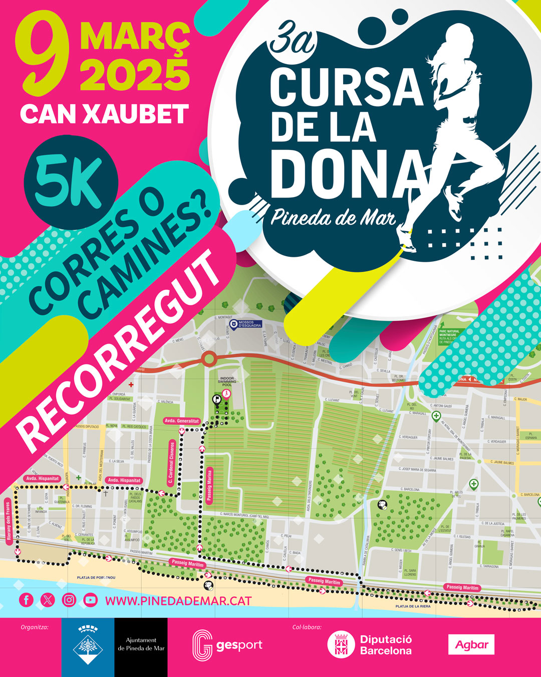 Cursa de la Dona Recorregut