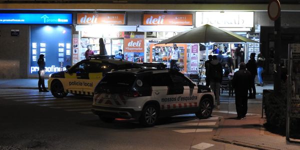Operatiu conjunt entre Policia Local i Mossos d’Esquadra a Plaça Estació